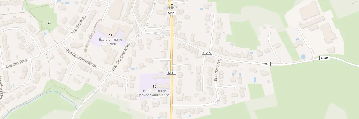 Plan du 19 Rue du Plessis à Brains
