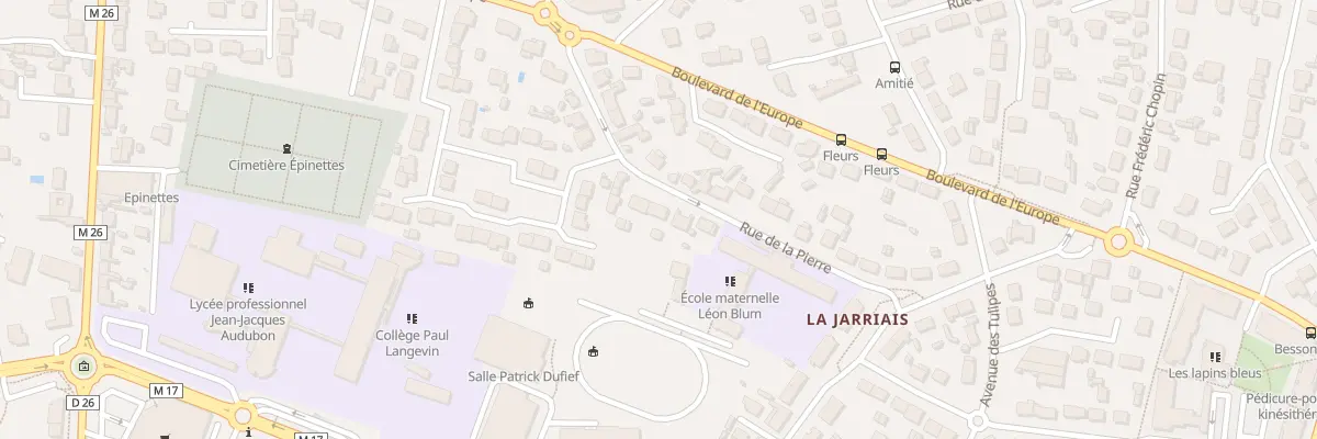Plan du 7 Rue de la Pierre à Couëron