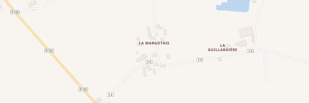 Plan du 5017 La Margotais à Lourmais