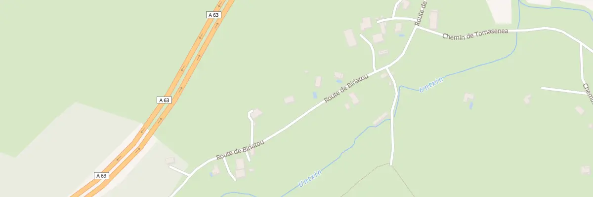 Plan du 2640 Rte de Biriatou à Urrugne