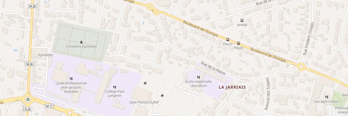 Plan du 9 Rue de la Pierre à Couëron