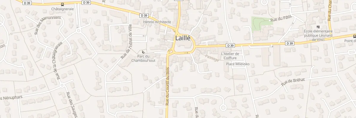 Plan du 18 Pl Andrée Récipon à Laillé