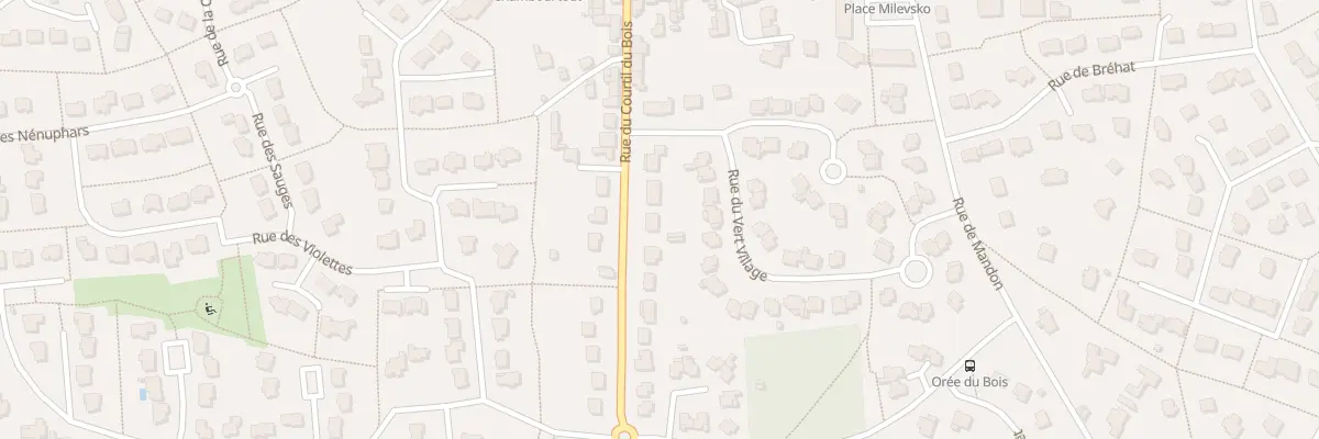 Plan du 11 Rue du Courtil du Bois à Laillé