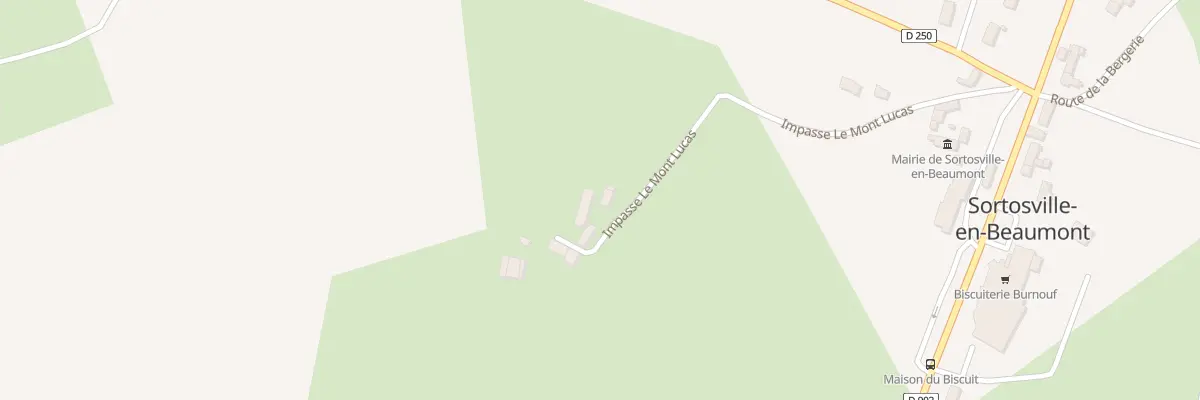 Plan du 5124 Le Mont Lucas à Sortosville-en-Beaumont