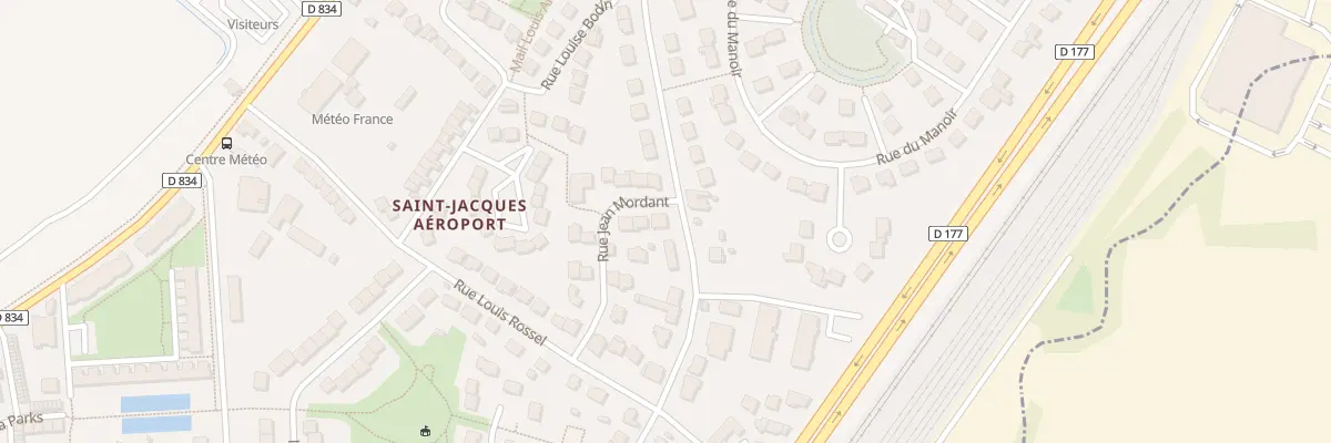 Plan du 1 Rue Jean Mordant à Saint-Jacques-de-la-Lande