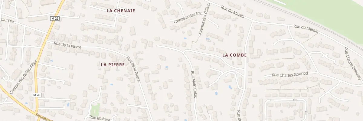 Plan du 2 Rue Alain Colas à Couëron