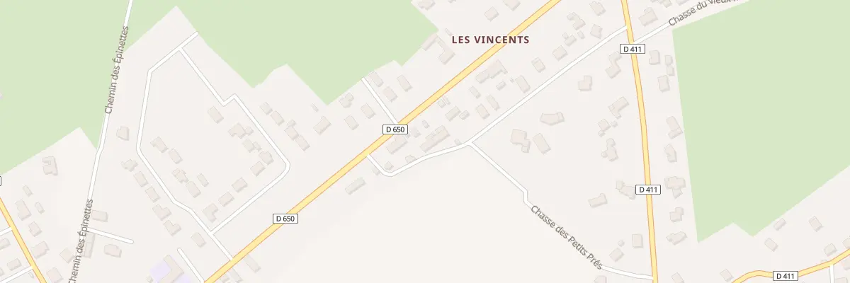 Plan du 8 Hameau Les Vincents à Virandeville