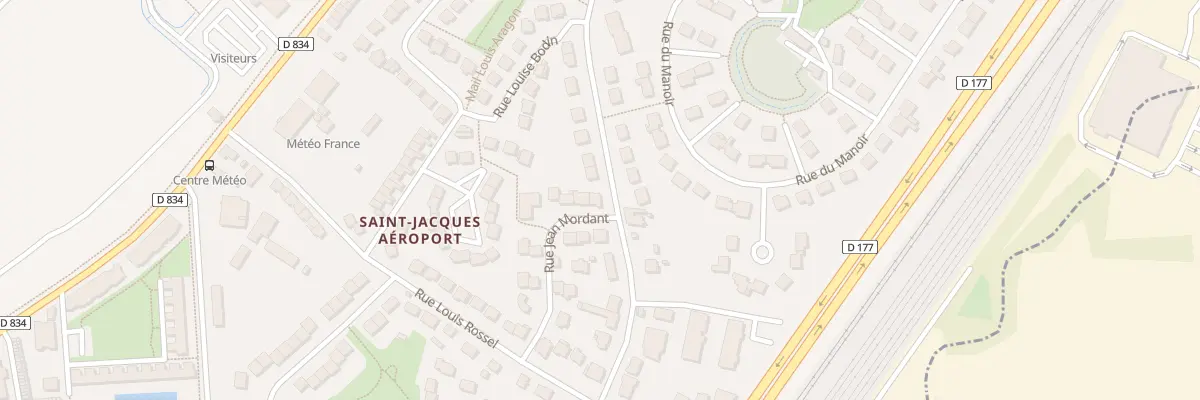 Plan du 2 Rue Jean Mordant à Saint-Jacques-de-la-Lande