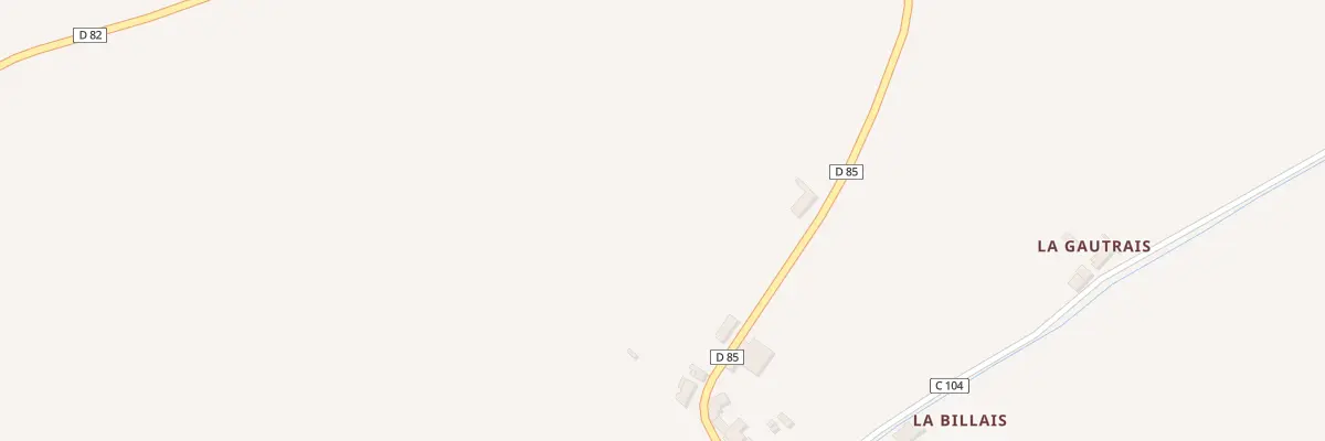 Plan du 5509 La Croix Galliot à Cherrueix