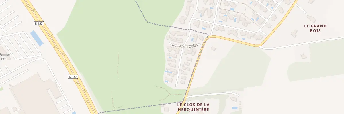 Plan du 52 Rue Alain Colas à La Mézière