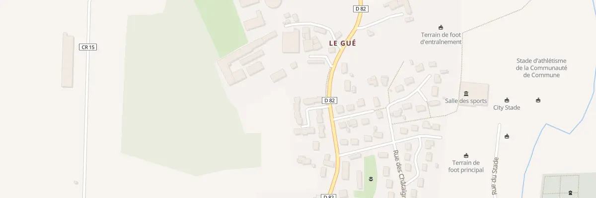 Plan du 8 Cité du Gué à Guipel