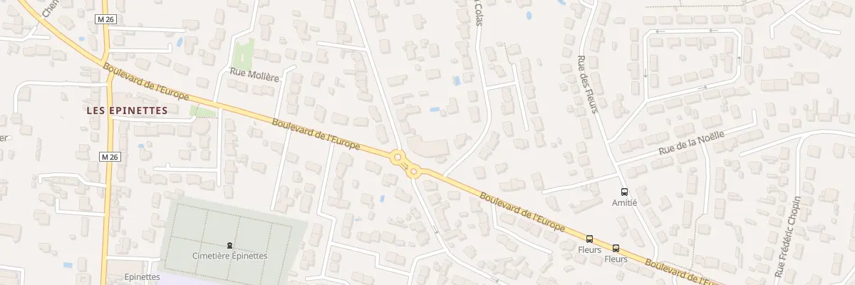 Plan du 40 Rue de la Pierre à Couëron