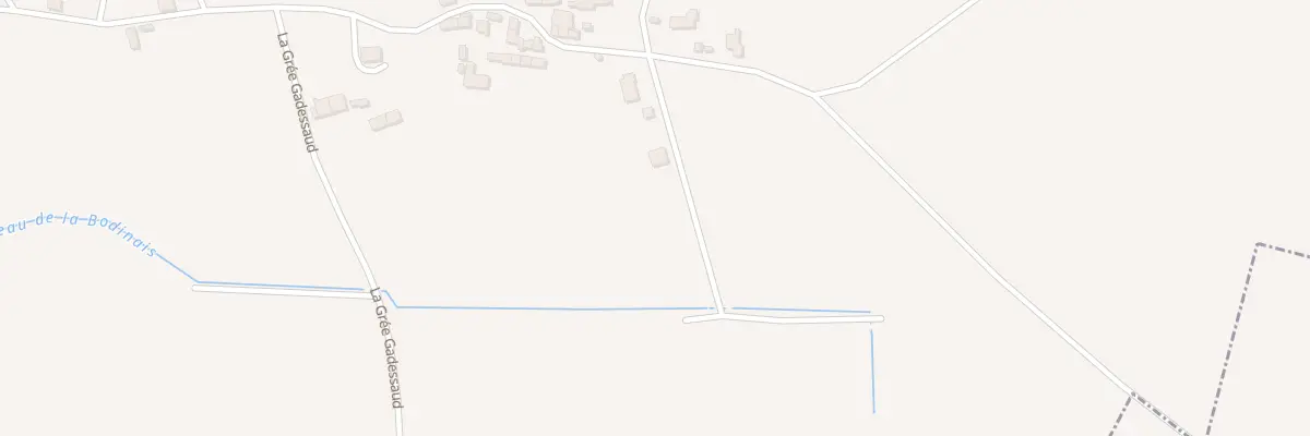 Plan du 16 Le Queux à Pierric