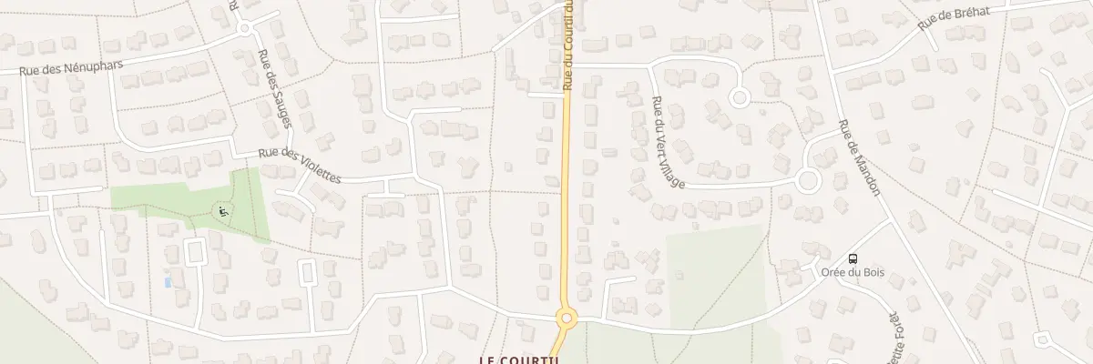 Plan du 32 Rue du Courtil du Bois à Laillé