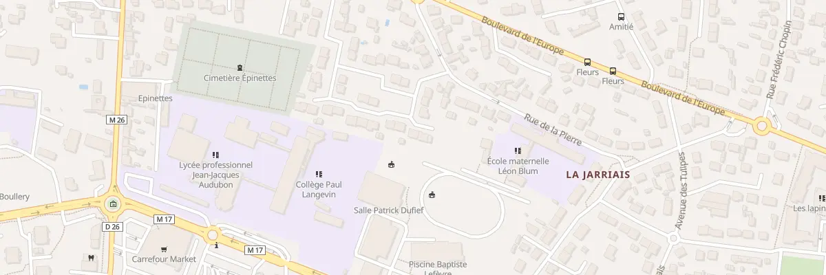 Plan du 28 Rue de la Minoterie à Couëron