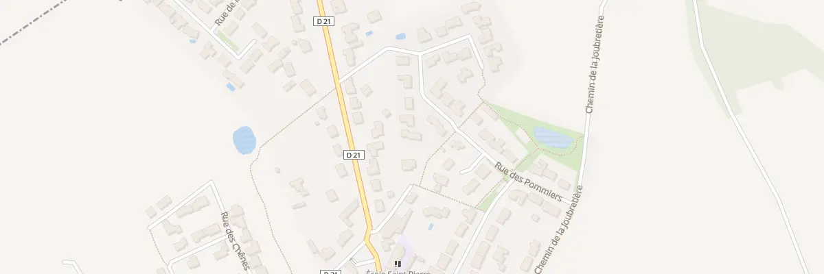 Plan du 9 Rue des Pommiers à La Chapelle-Hermier