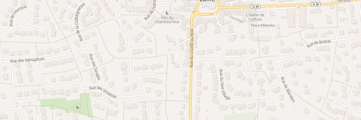 Plan du 22 Rue du Courtil du Bois à Laillé