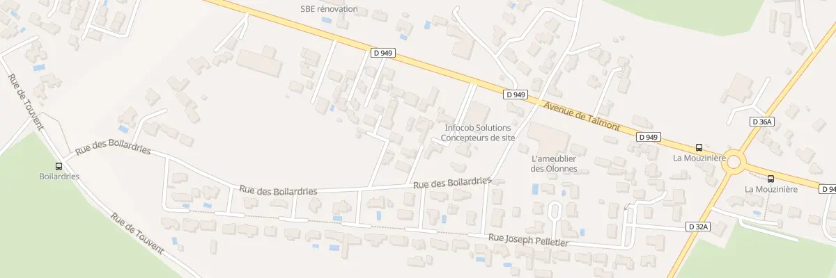 Plan du 41 Rue des Boilardries aux Sables-d’Olonne