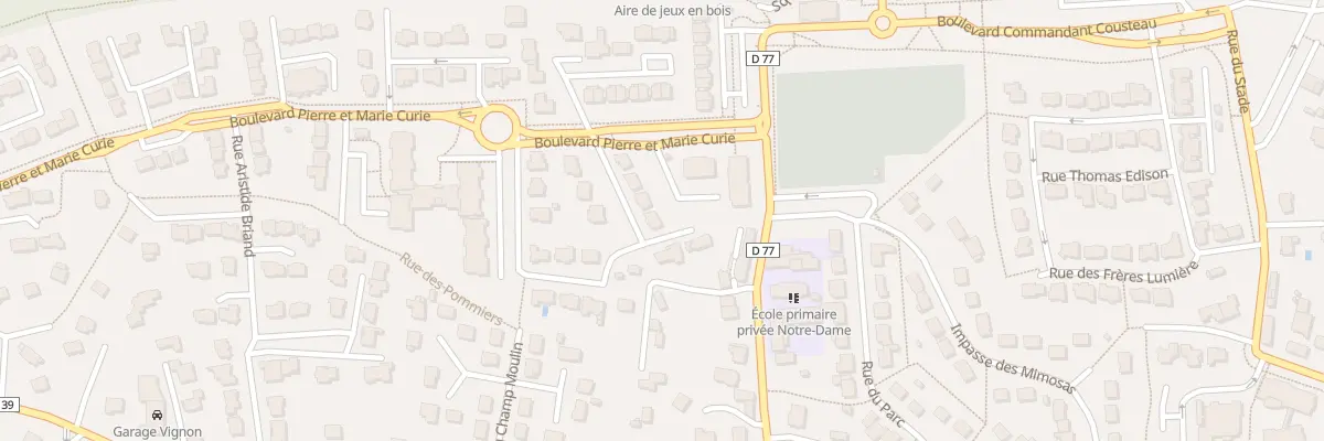 Plan du 7 Imp Sully Prudhomme à Laillé