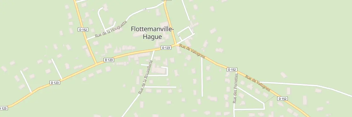 Plan du 5 Rue de la Republique - Flottem à La Hague