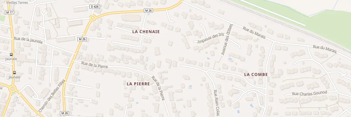 Plan du 22 Rue Marcel Cerdan à Couëron