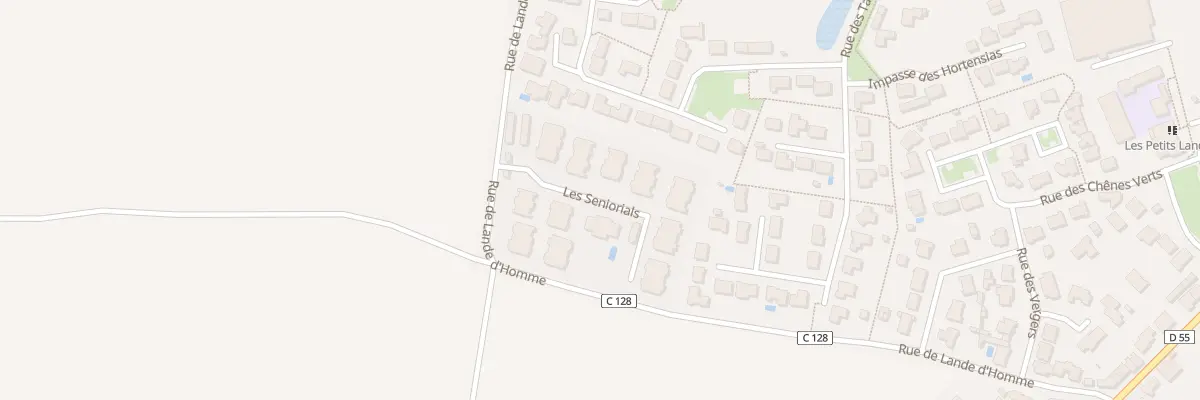 Plan du 30 Rue de Lande d’homme à Saint-Julien-des-Landes