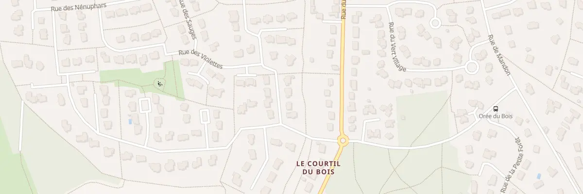 Plan du 6 Rue des Bleuets à Laillé