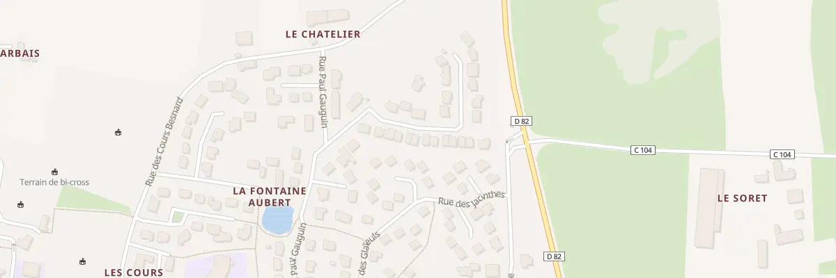 Plan du 14 Imp Pablo Picasso à Montreuil-le-Gast