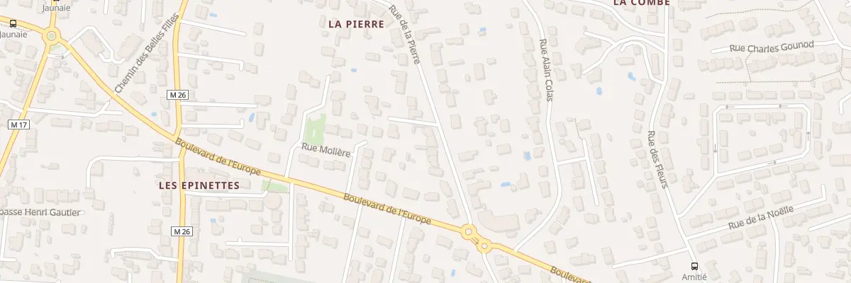 Plan du 31 Rue de la Pierre à Couëron
