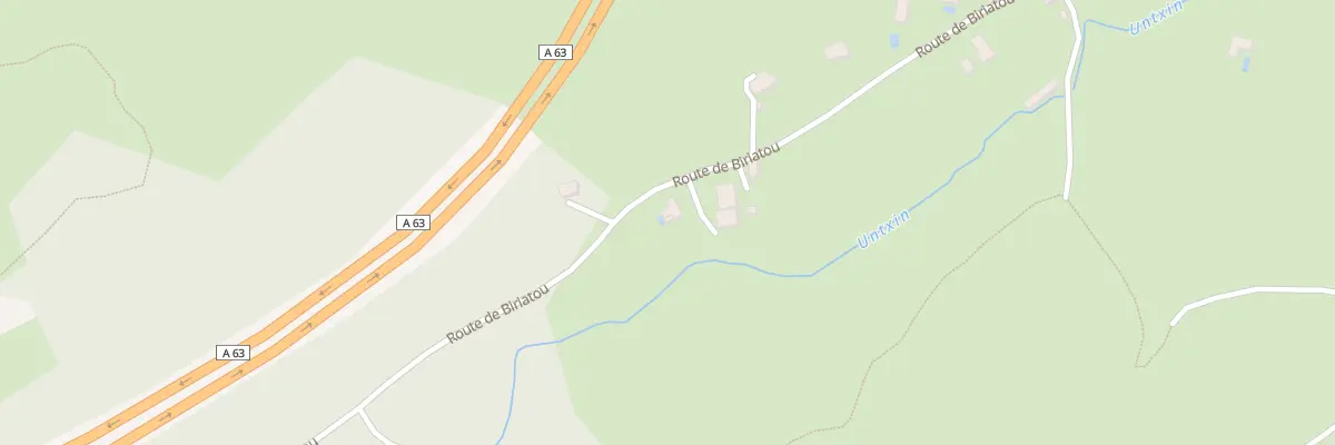 Plan du 2795 Rte de Biriatou à Urrugne