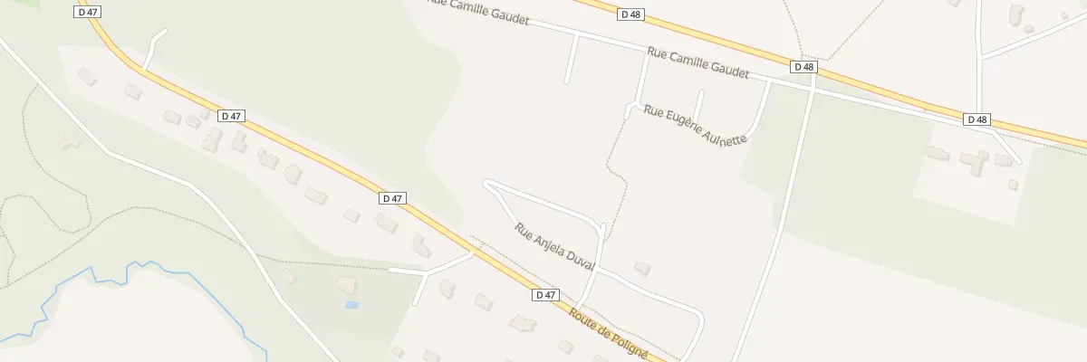 Plan du 9 Rue Anjela Duval à Bourg-des-Comptes