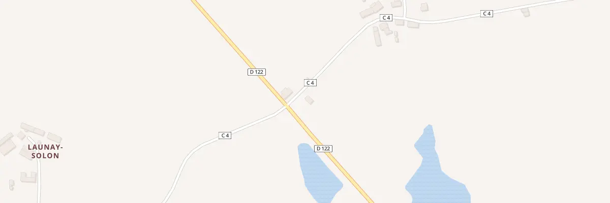 Plan du 2 La Margotais à Lourmais