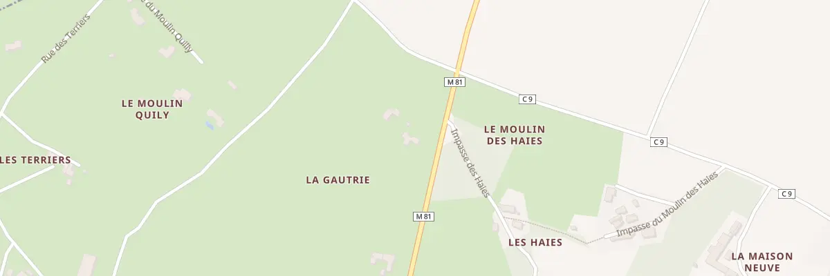 Plan du 11 Rte de Vigneux-de-Bretagne à Couëron