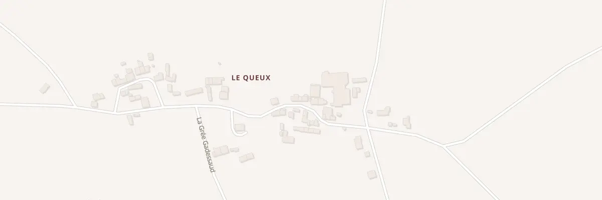 Plan du 25B Le Queux à Pierric