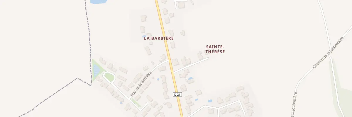 Plan du 50 Rue Georges Clemenceau à La Chapelle-Hermier