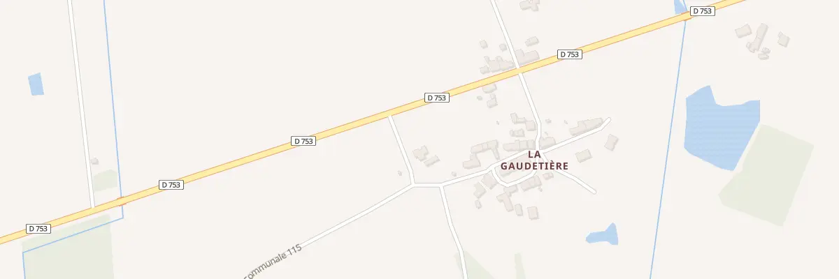 Plan du 33 La Gaudetière à Falleron