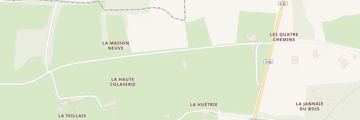 Plan du 5453 La Colaserie à Saint-Médard-sur-Ille