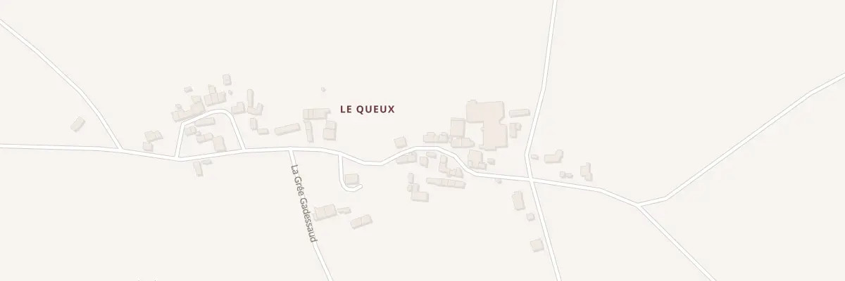 Plan du 25 Le Queux à Pierric