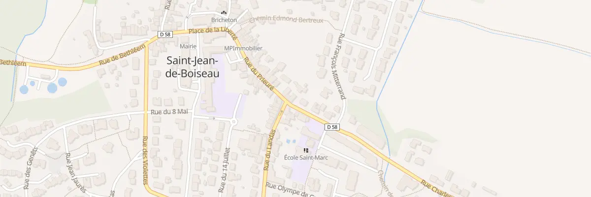 Plan du 21 Rue du Prieuré à Saint-Jean-de-Boiseau