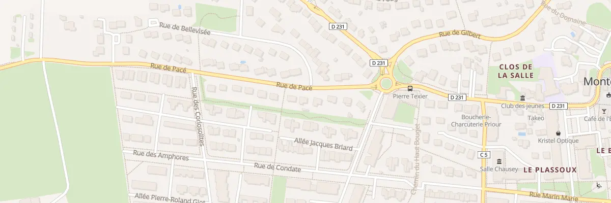 Plan du 9 Rue de Pacé à Montgermont