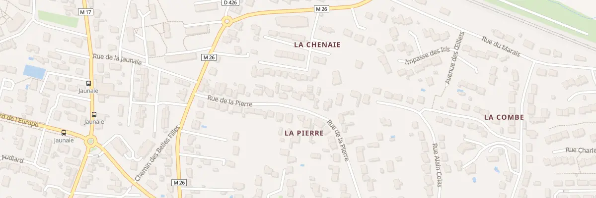 Plan du 76B Rue de la Pierre à Couëron