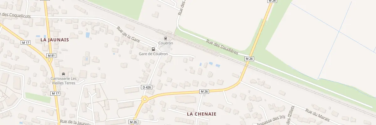 Plan du 106 Rue Alexandre Olivier à Couëron