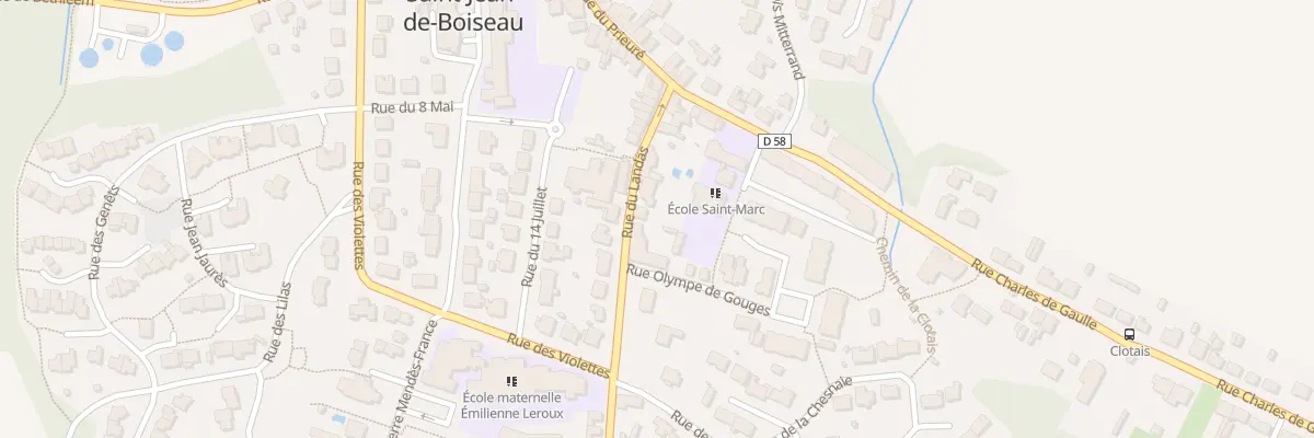 Plan du 11 Rue du Landas à Saint-Jean-de-Boiseau