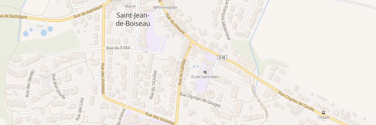 Plan du 5 Rue du Landas à Saint-Jean-de-Boiseau