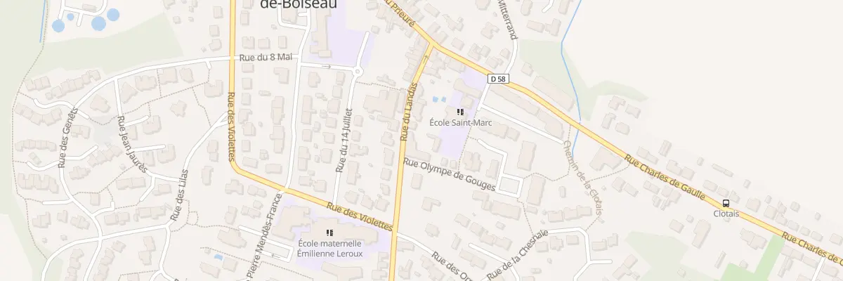 Plan du 13 Rue du Landas à Saint-Jean-de-Boiseau