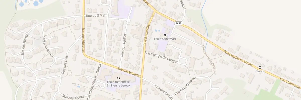 Plan du 15 Rue du Landas à Saint-Jean-de-Boiseau