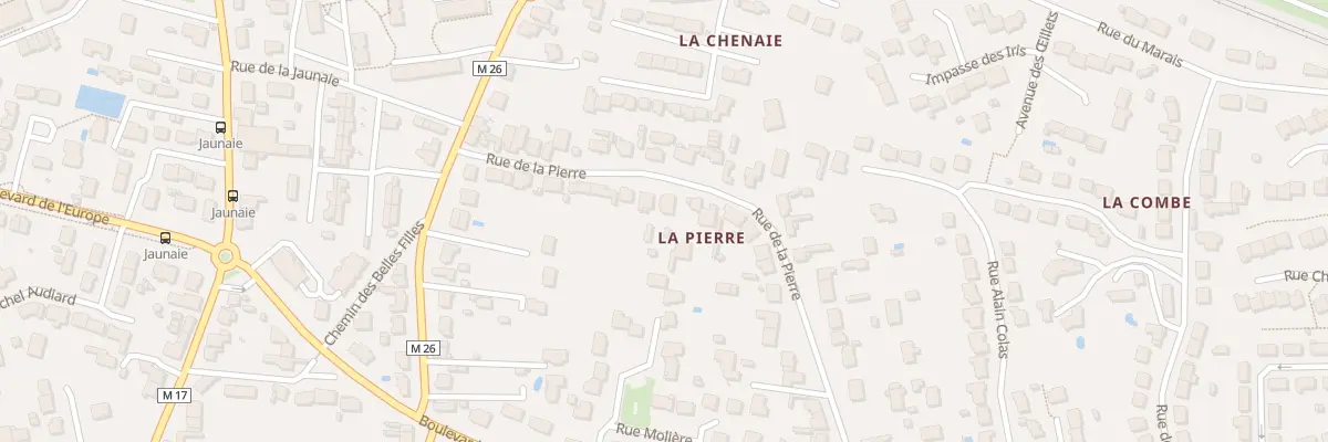 Plan du 53 Rue de la Pierre à Couëron