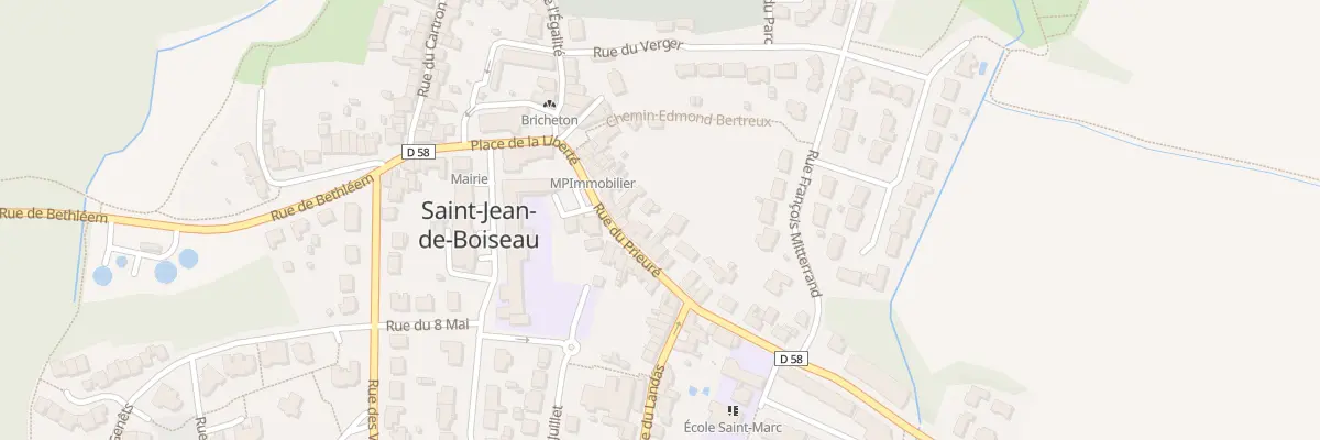 Plan du 13 Rue du Prieuré à Saint-Jean-de-Boiseau