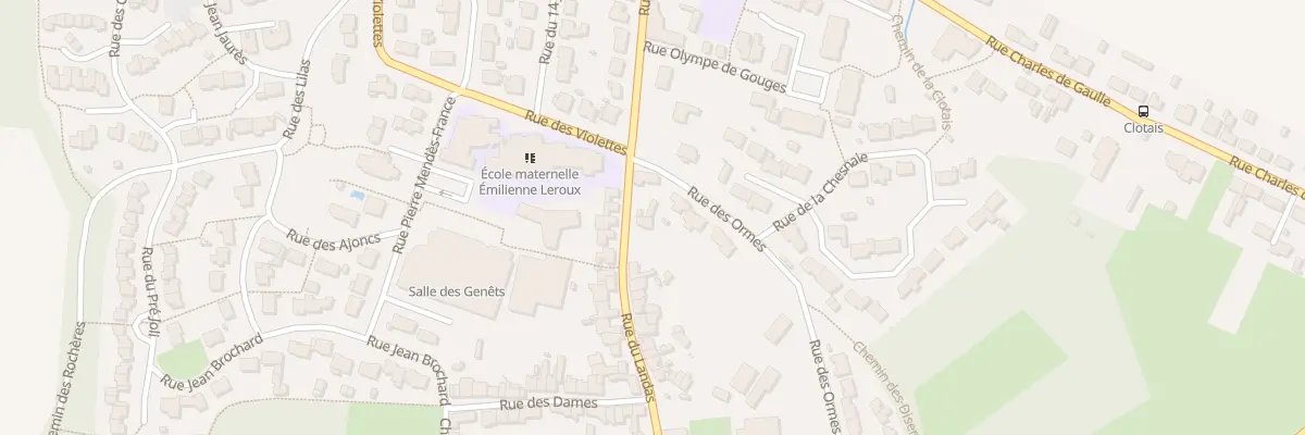 Plan du 23 Rue du Landas à Saint-Jean-de-Boiseau