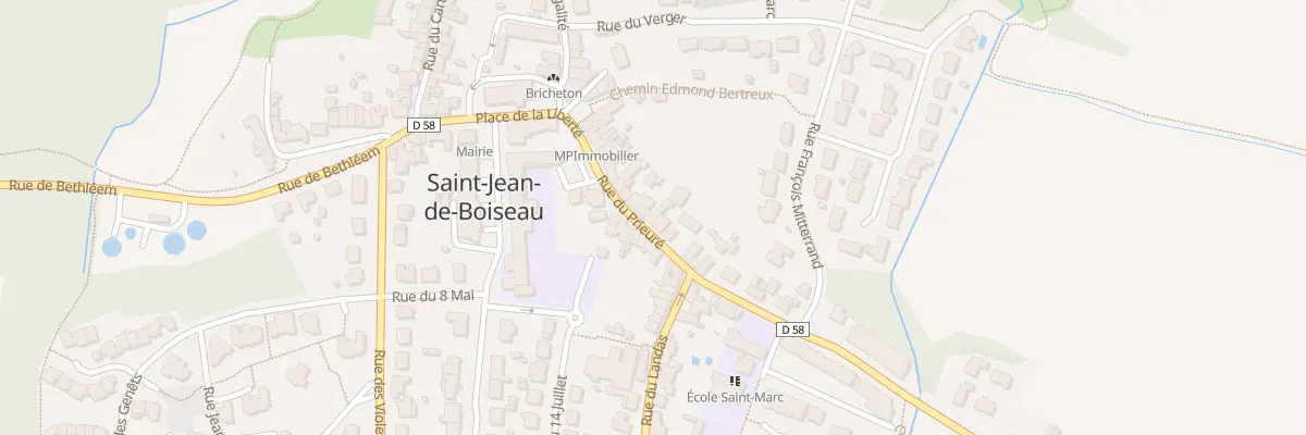 Plan du 13B Rue du Prieuré à Saint-Jean-de-Boiseau